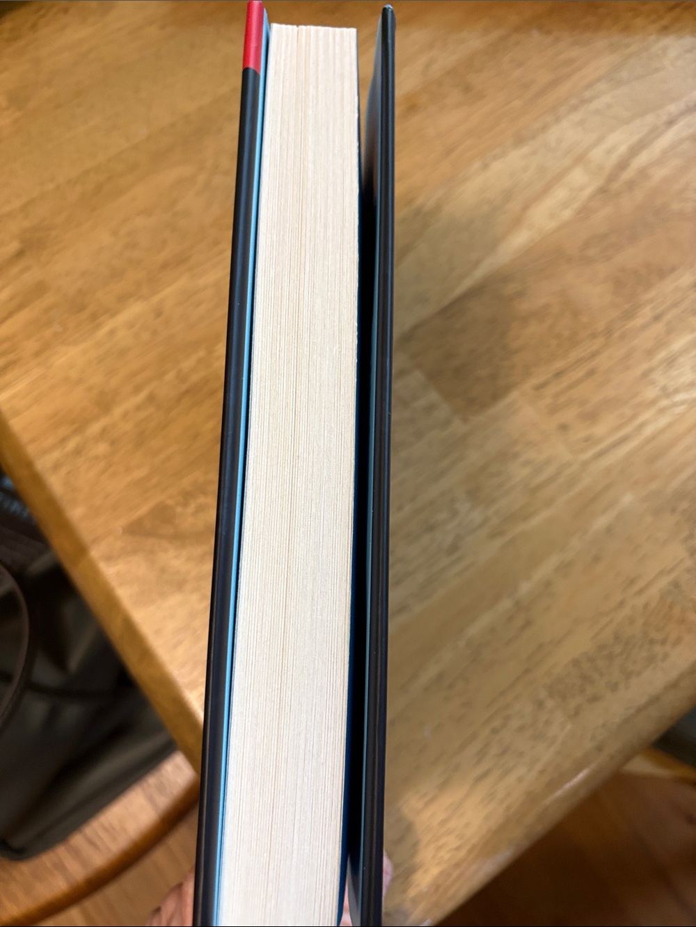 Her Last Breath by Taylor Adams - Black & Blue Hardcover Novel - Picture 4 of 4